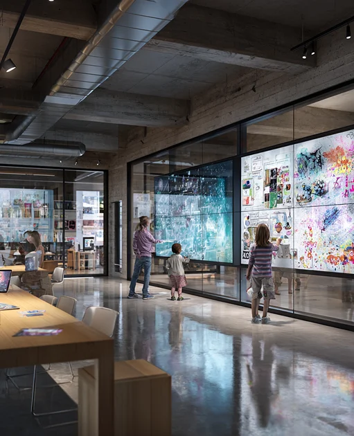 Espaços interativos